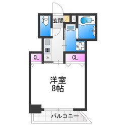 CITY SPIRE美章園の物件間取画像